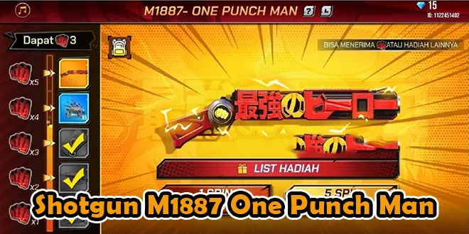 Shotgun M1887 One Punch Man