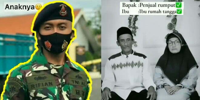 Anak Penjual Rumput Jadi Prajurit TNI AL rifian